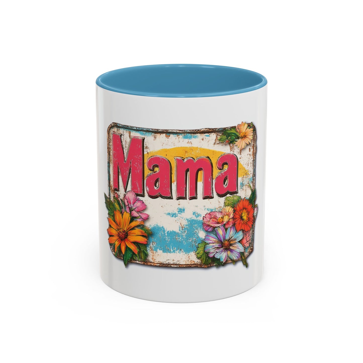 Retro Mama T-Shirt – 70's Style Mother's Day Gift Accent Mug For Men and Women