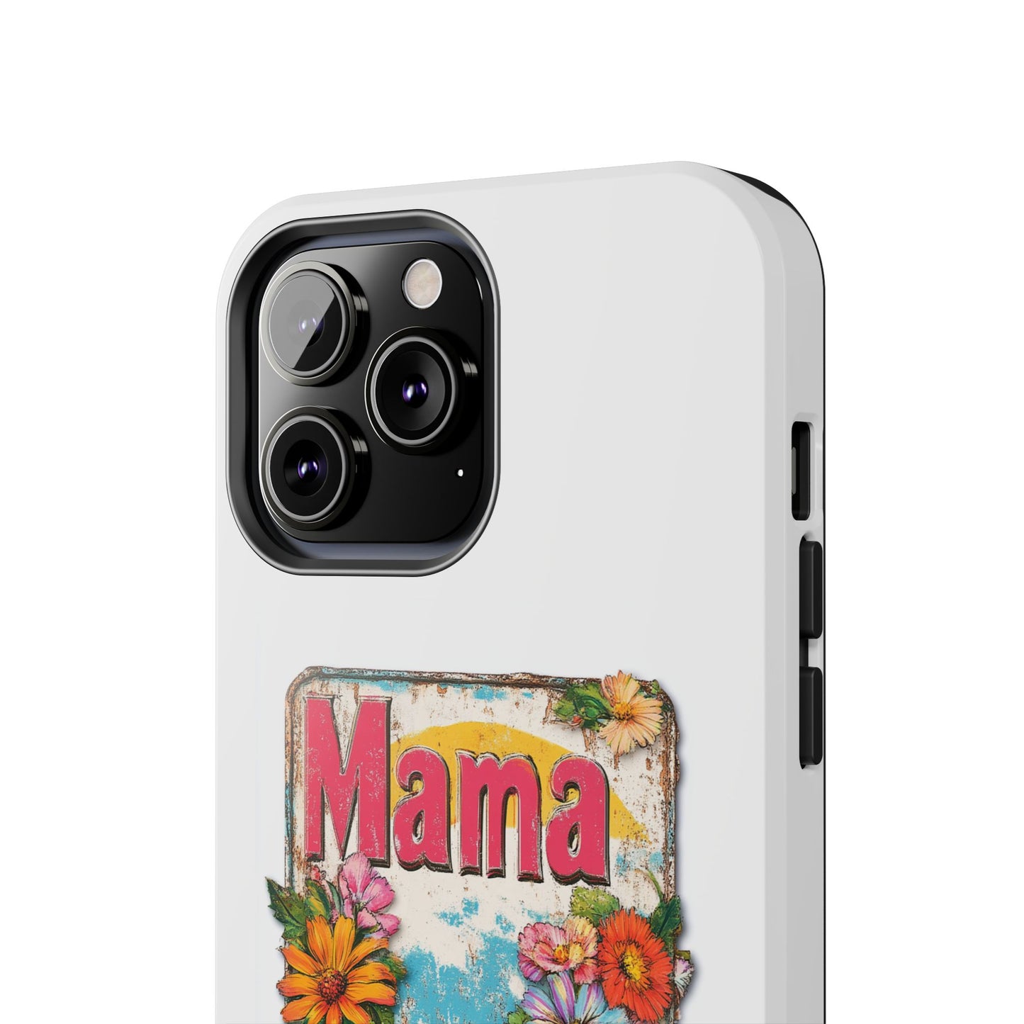 Retro Mama T-Shirt – 70's Style Mother's Day Gift Hard Phone Case For Men and Women