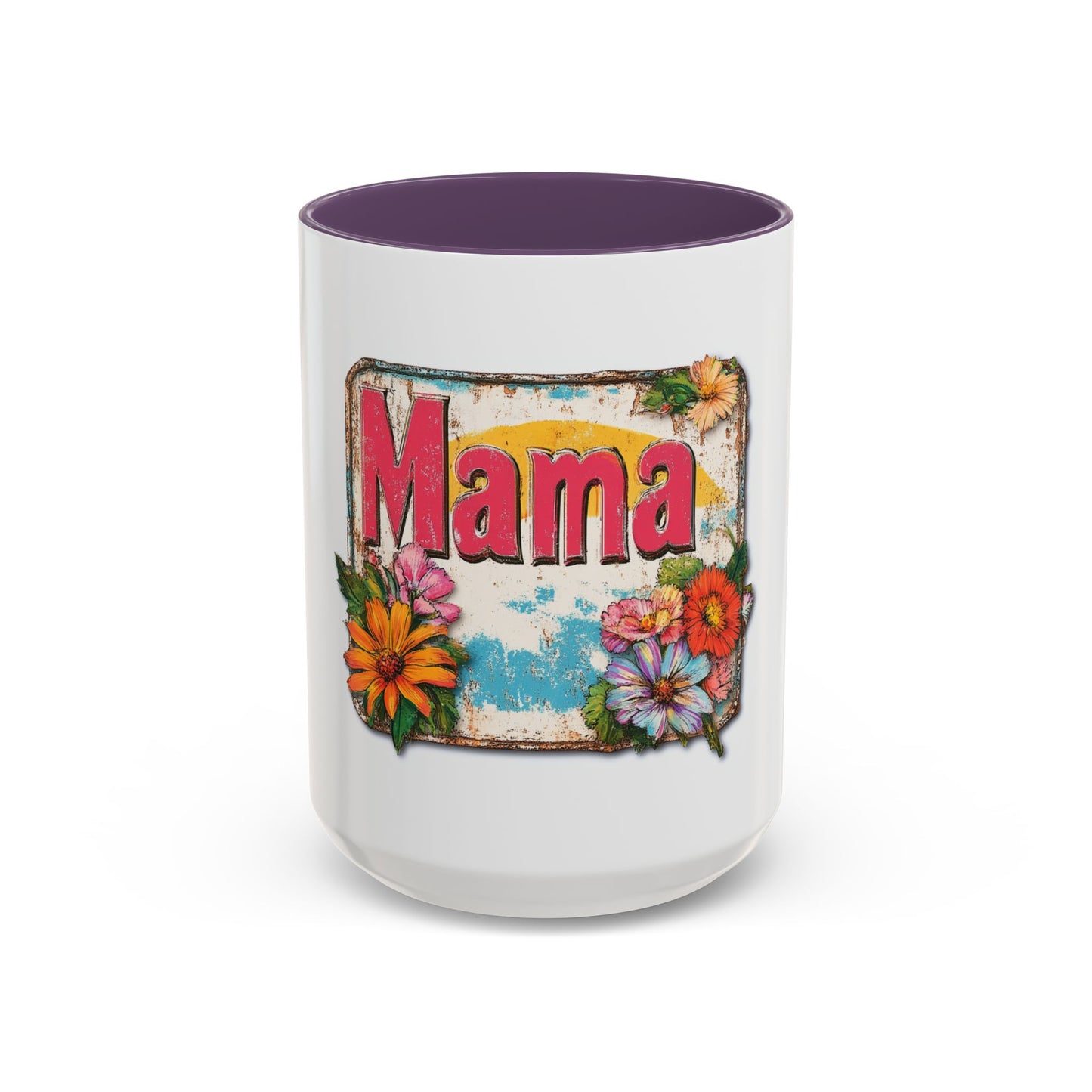Retro Mama T-Shirt – 70's Style Mother's Day Gift Accent Mug For Men and Women