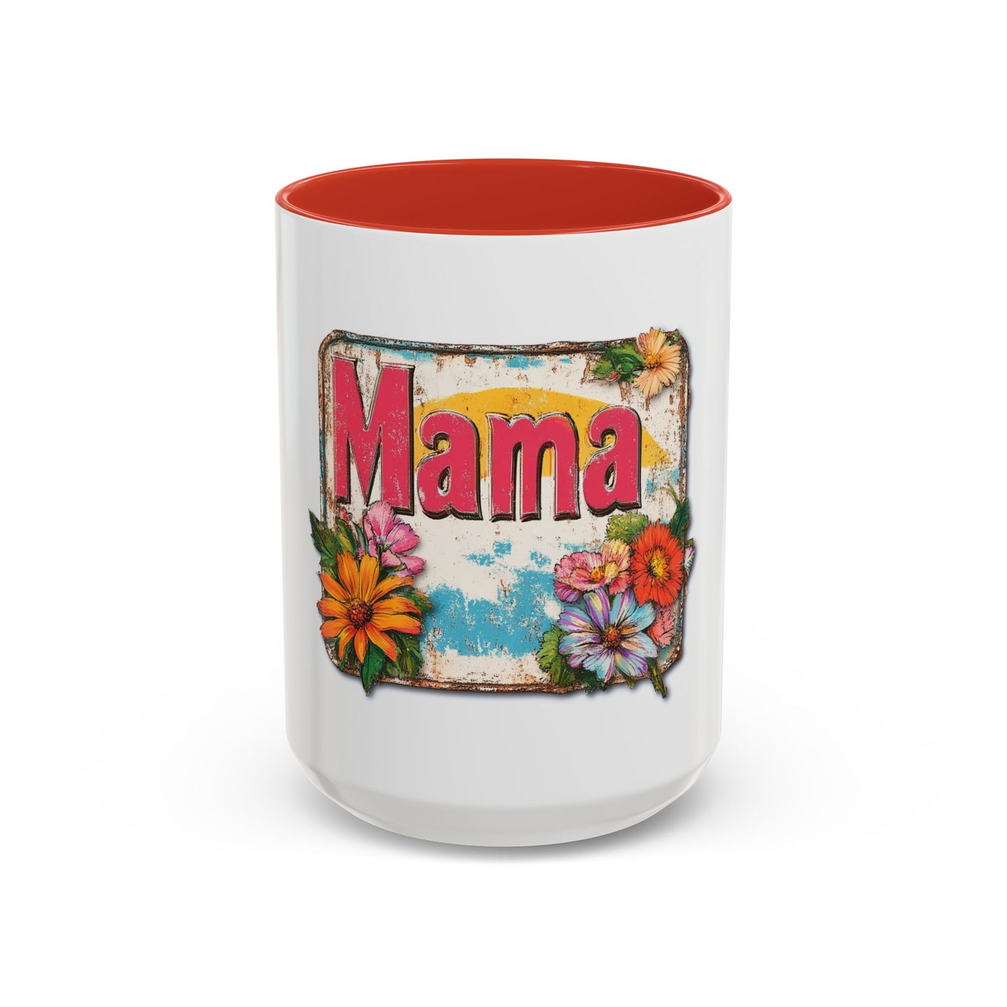 Retro Mama T-Shirt – 70's Style Mother's Day Gift Accent Mug For Men and Women