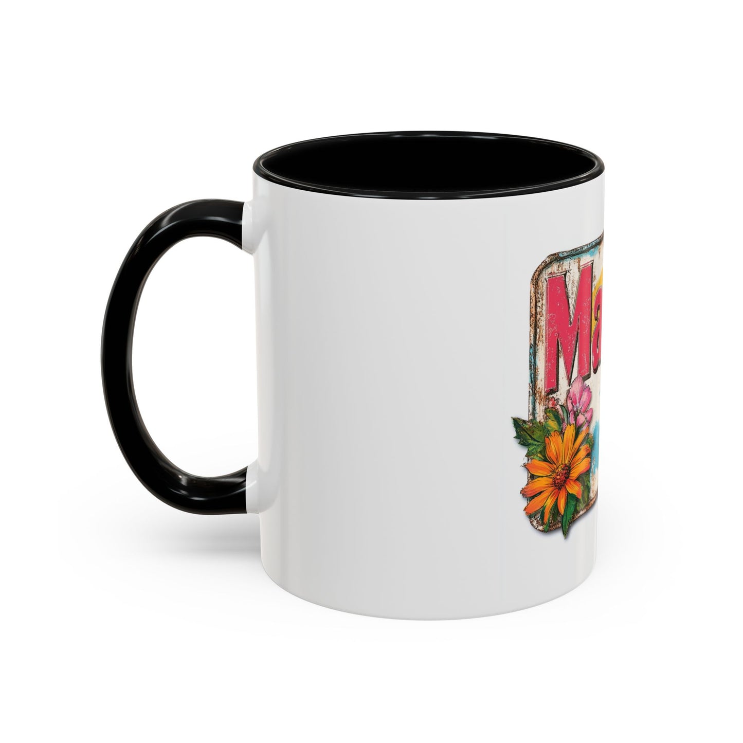 Retro Mama T-Shirt – 70's Style Mother's Day Gift Accent Mug For Men and Women