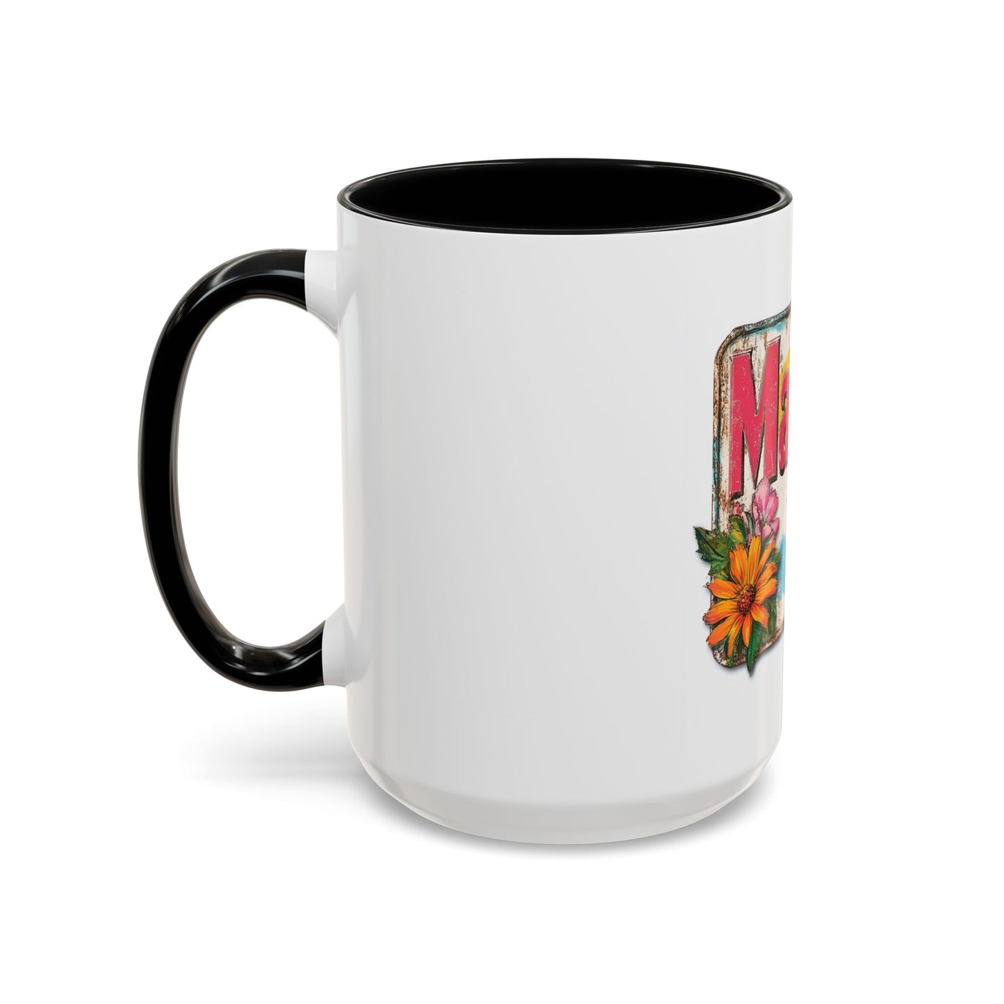 Retro Mama T-Shirt – 70's Style Mother's Day Gift Accent Mug For Men and Women