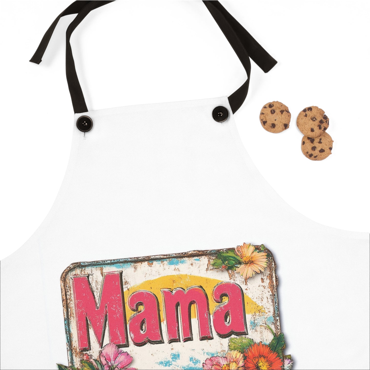 Retro Mama T-Shirt – 70's Style Mother's Day Gift Apron For Men and Women