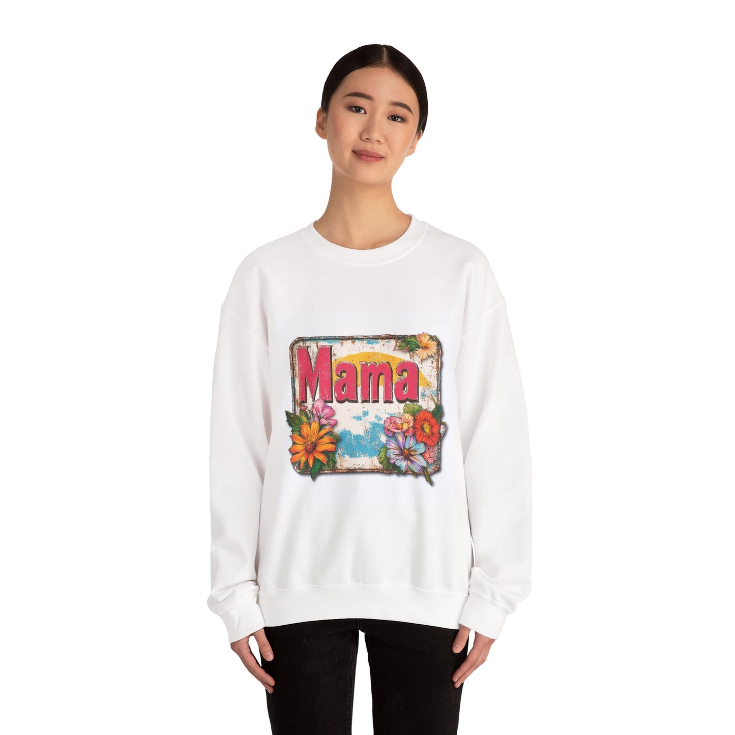 Retro Mama T-Shirt – 70's Style Mother's Day Gift Sweatshirt For Men and Women