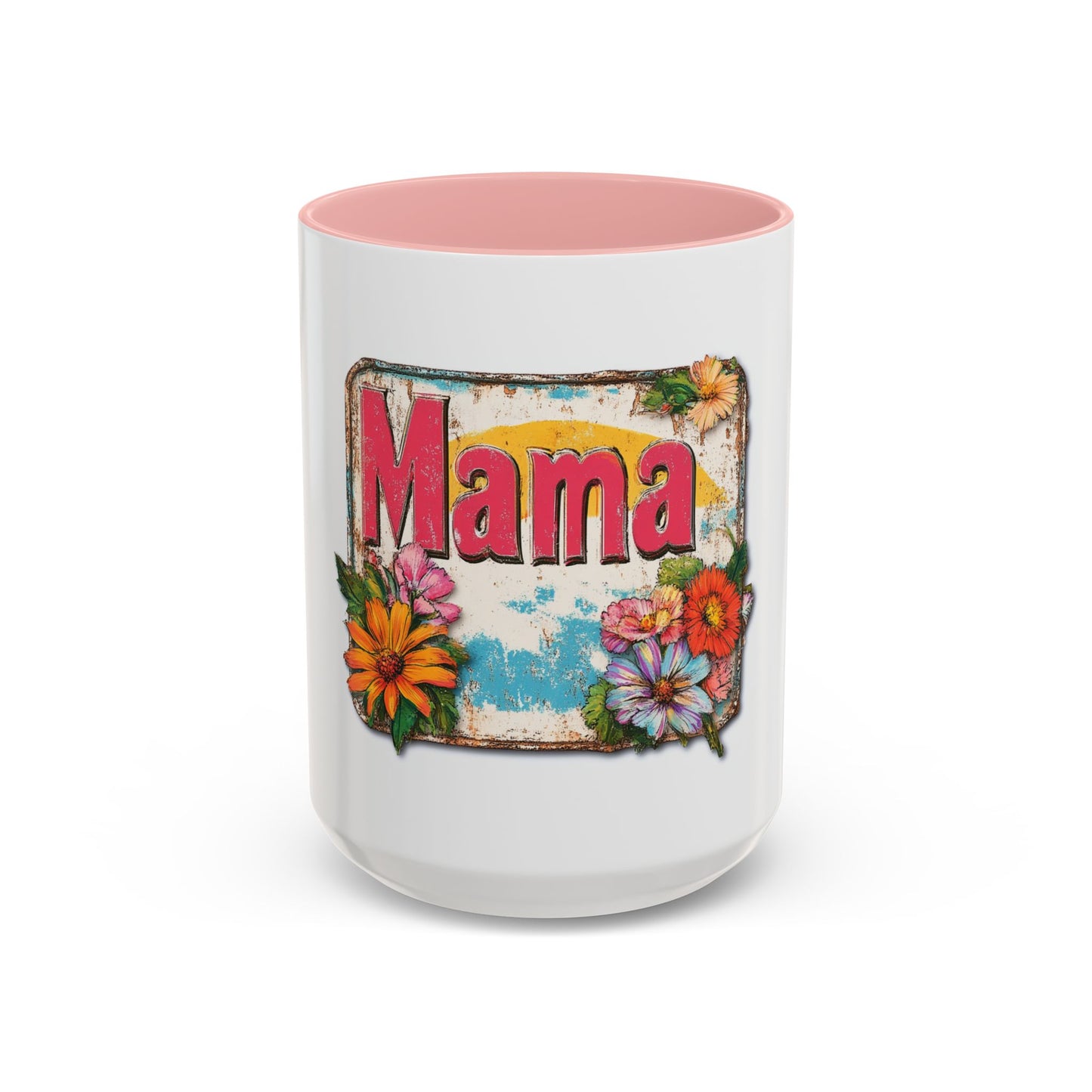 Retro Mama T-Shirt – 70's Style Mother's Day Gift Accent Mug For Men and Women