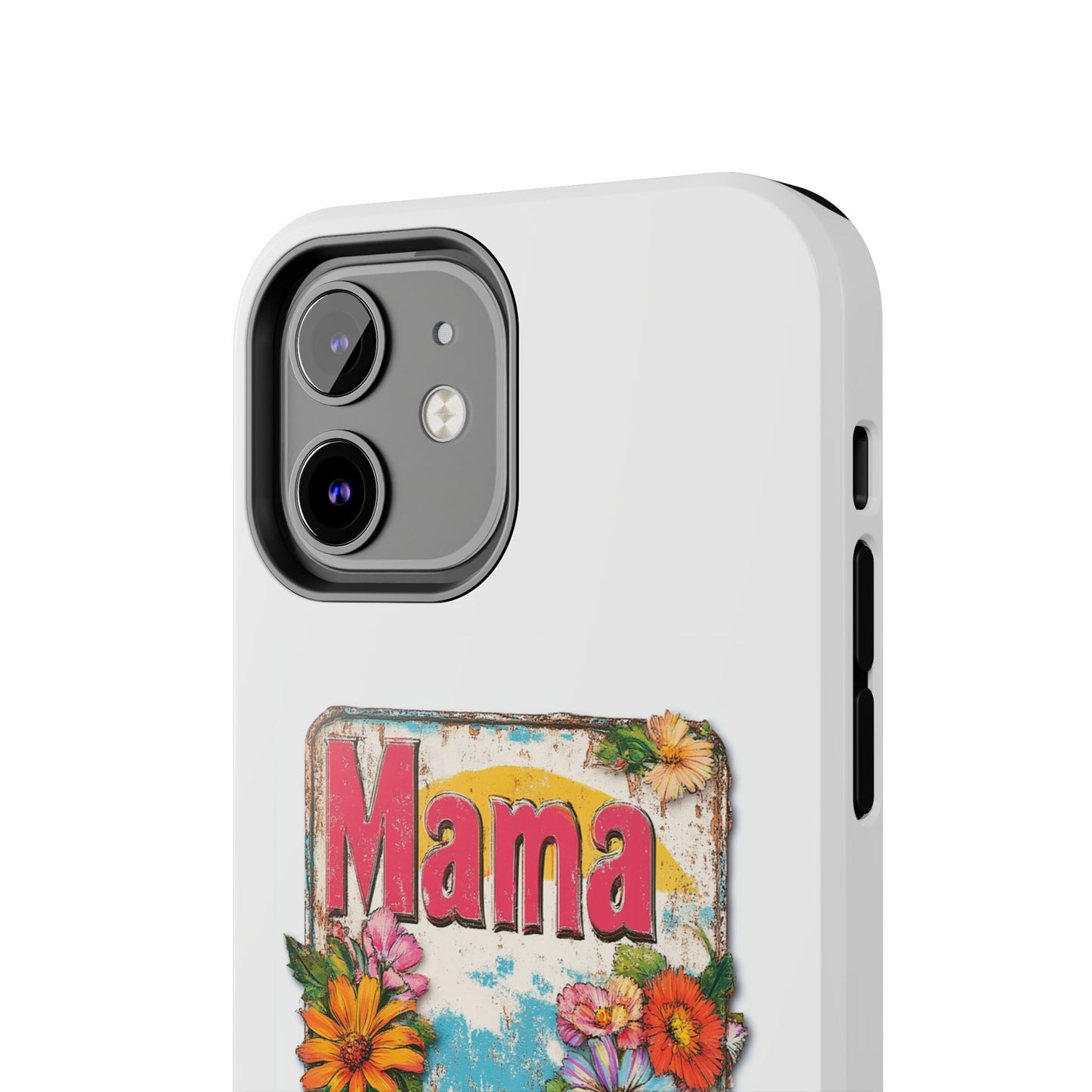 Retro Mama T-Shirt – 70's Style Mother's Day Gift Hard Phone Case For Men and Women