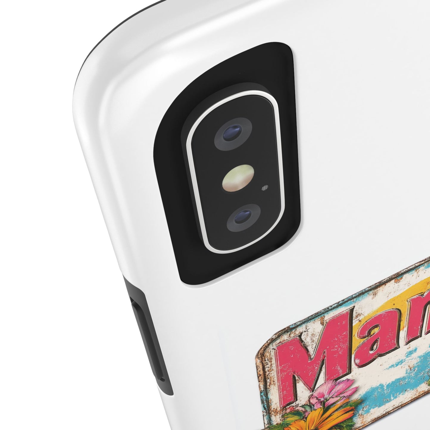Retro Mama T-Shirt – 70's Style Mother's Day Gift Hard Phone Case For Men and Women