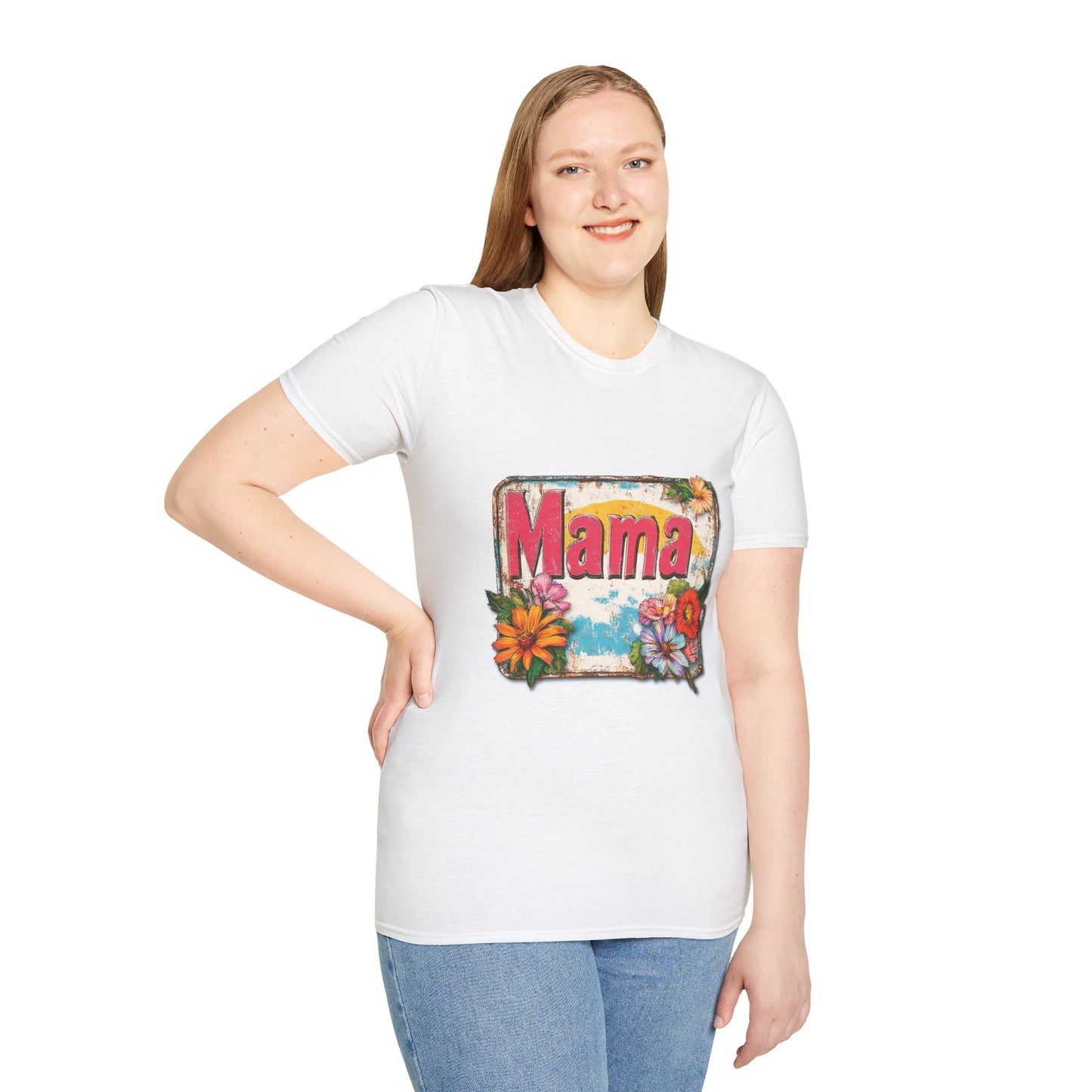 Retro Mama T-Shirt – 70's Style Mother's Day Gift T-Shirt For Men and Women