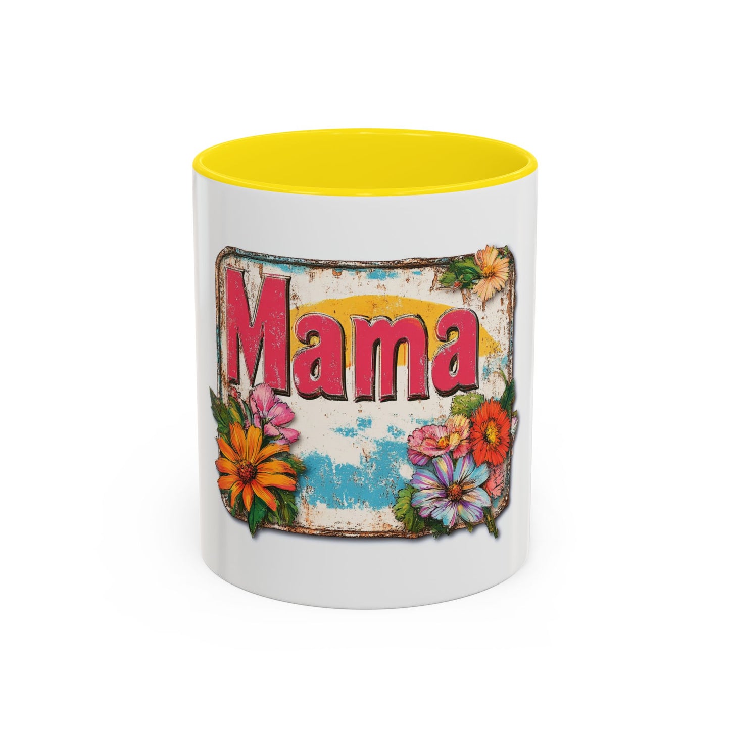 Retro Mama T-Shirt – 70's Style Mother's Day Gift Accent Mug For Men and Women