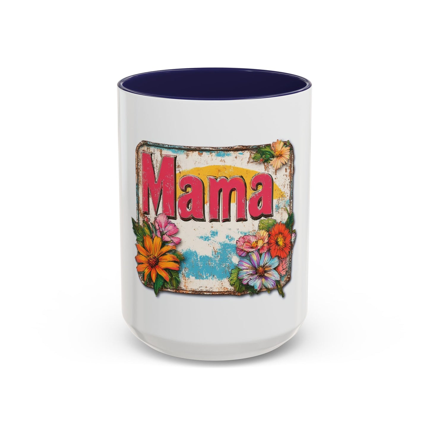 Retro Mama T-Shirt – 70's Style Mother's Day Gift Accent Mug For Men and Women