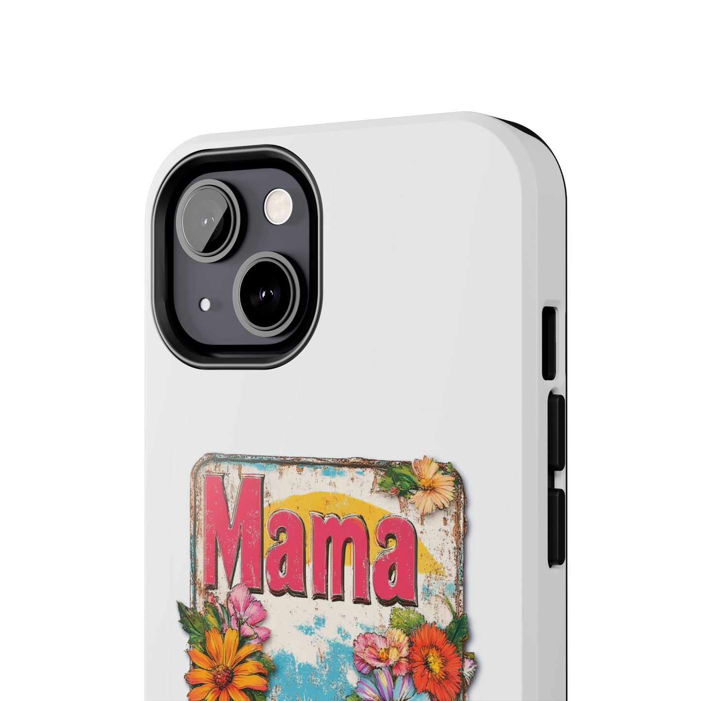 Retro Mama T-Shirt – 70's Style Mother's Day Gift Hard Phone Case For Men and Women