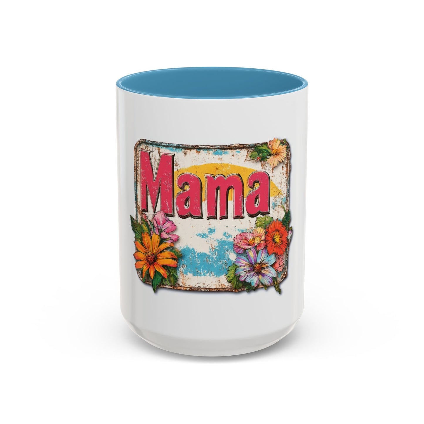 Retro Mama T-Shirt – 70's Style Mother's Day Gift Accent Mug For Men and Women