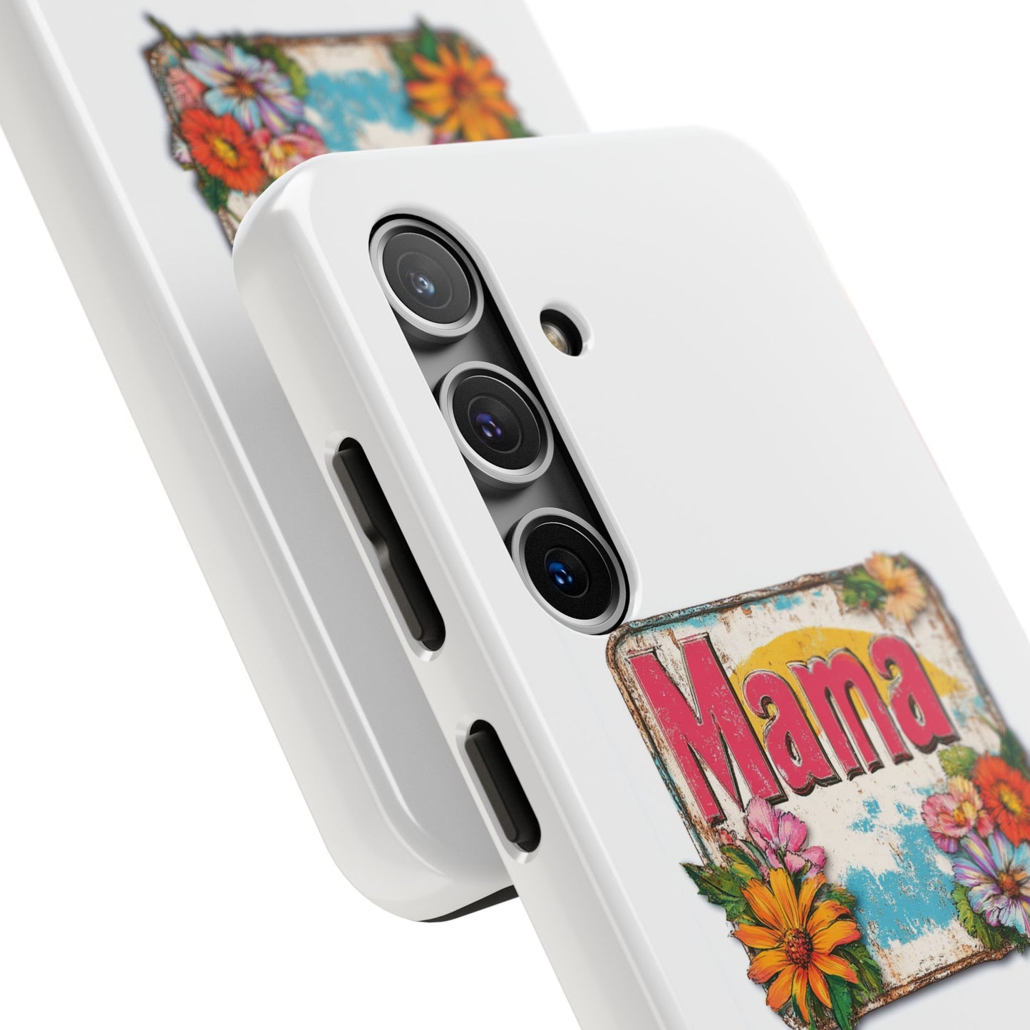 Retro Mama T-Shirt – 70's Style Mother's Day Gift Hard Phone Case For Men and Women