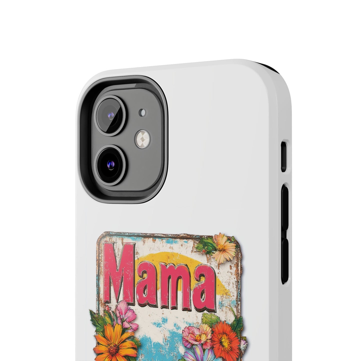 Retro Mama T-Shirt – 70's Style Mother's Day Gift Hard Phone Case For Men and Women