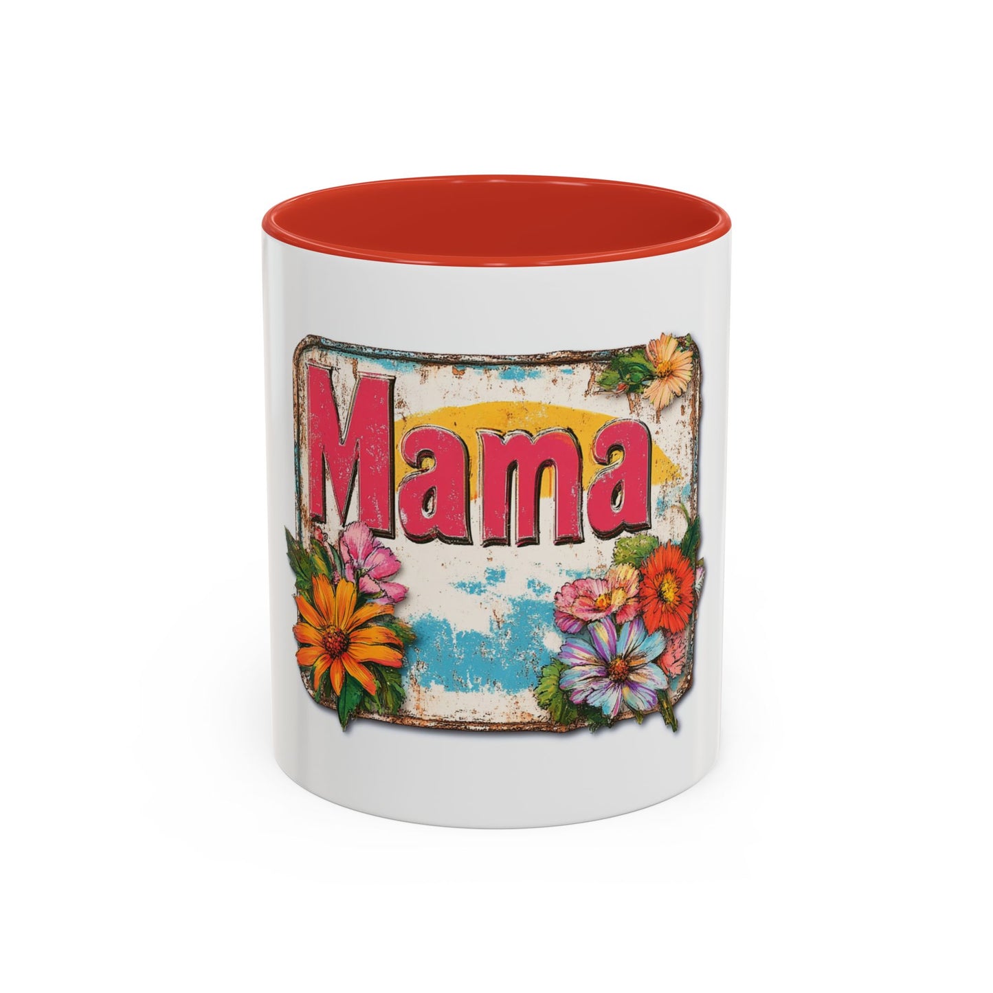 Retro Mama T-Shirt – 70's Style Mother's Day Gift Accent Mug For Men and Women