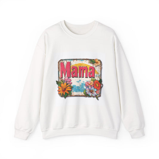 Retro Mama T-Shirt – 70's Style Mother's Day Gift Sweatshirt For Men and Women