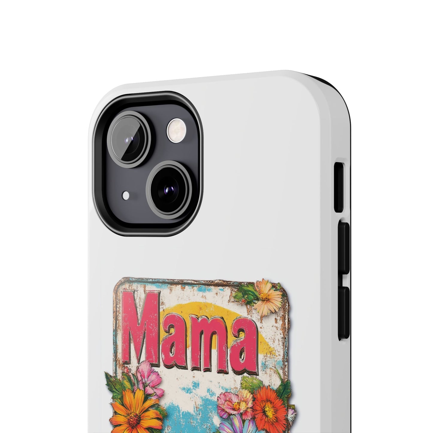 Retro Mama T-Shirt – 70's Style Mother's Day Gift Hard Phone Case For Men and Women